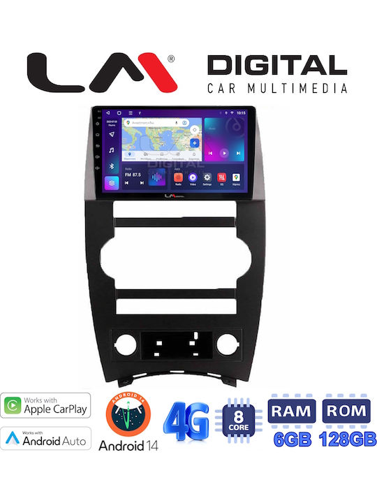LM Digital Auto-Audiosystem für Jeep Kommandant 2007 > 2009 (Bluetooth/USB/WiFi/GPS/Apple-Carplay/Android-Auto)