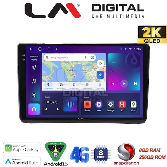 LM Digital Car Audio System for Opel Vivaro Renault Trafic Nissan Primastar 2002 >2009 (Bluetooth/USB/WiFi/GPS/Apple-Carplay/Android-Auto)