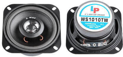 Dibeisi WS-1010TW Ηχείο Αυτοκινήτου 4" με 100W RMS (2 Δρόμων)