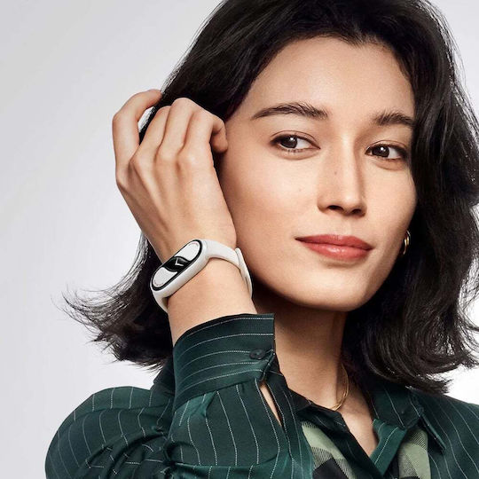 Xiaomi Smart Band 10 Αδιάβροχο Ceramic Pearl White