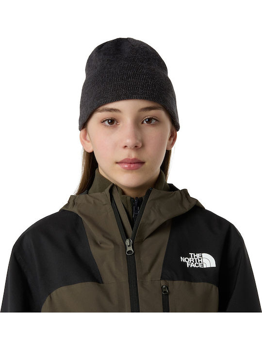 Kids Beanie Knitted Black