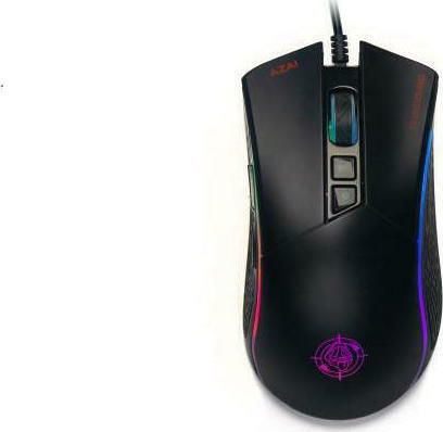 Zeroground Azai V3.0 Σετ Gaming Πληκτρολόγιο με RGB φωτισμό & Ποντίκι (Αγγλικό US)