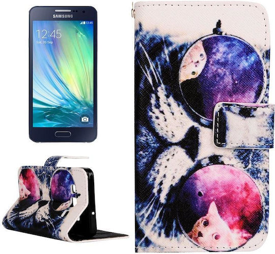 Beautiful Leather Case Horizontal Opening Animal Design Case & Card Holders & Wallet Galaxy A5 A500f