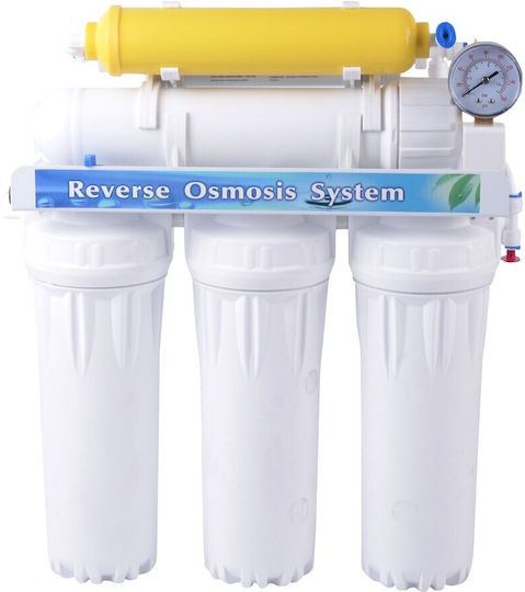 QWaterFilters Σύστημα Αντίστροφης Όσμωσης Ro-6