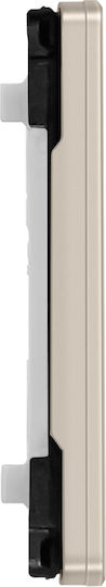 Samsung Оригинален Бутон За Регулиране На Звук Galaxy S23 Galaxy S23 Плюс Сервизен Комплект Бежов