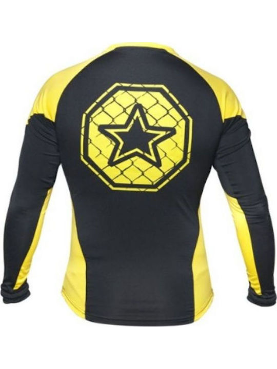 Top Ten Bărbați Cu mânecă lungă Tricou 065143-04M pentru Jiu-Jitsu Multicoloră Top Ten Bărbați Cu mânecă lungă Tricou 065143-04M pentru Jiu-Jitsu Multicoloră