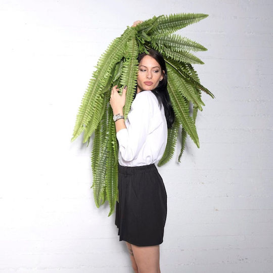Supergreens Artificial Hanging Boston Green Fern 120 Cm