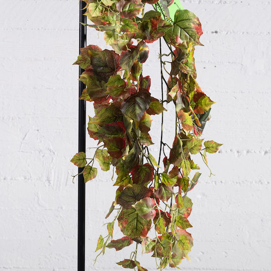 Supergreens Изкуствен Висящ Ficus Afzelii Двуцветен Зелен 90 См 7-1574