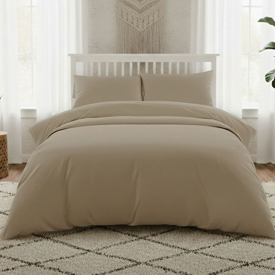 Melinen Cearșaf Super dublu 240x270cm. Lavish Bej