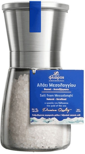 Φλώρος Ημίχονδρο Θαλασσινό Αλάτι σε Μύλο 180gr