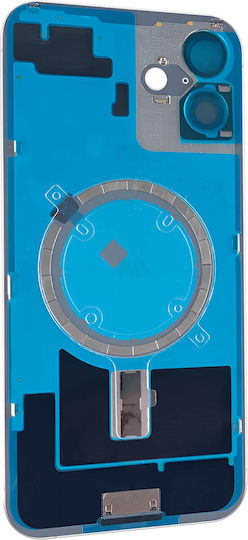Clappio Replacement Battery Cover Iphone 16 Plus Integrated Adhesive White