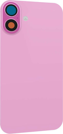 Clappio Replacement Battery Cover Iphone 16 Plus Integrated Adhesive Pink