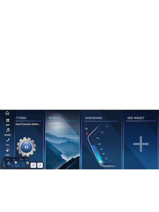 Digital IQ Car Audio System 2018-2023 (Bluetooth/USB/WiFi/GPS/Apple-Carplay/Android-Auto) with Touch Screen 12.3"
