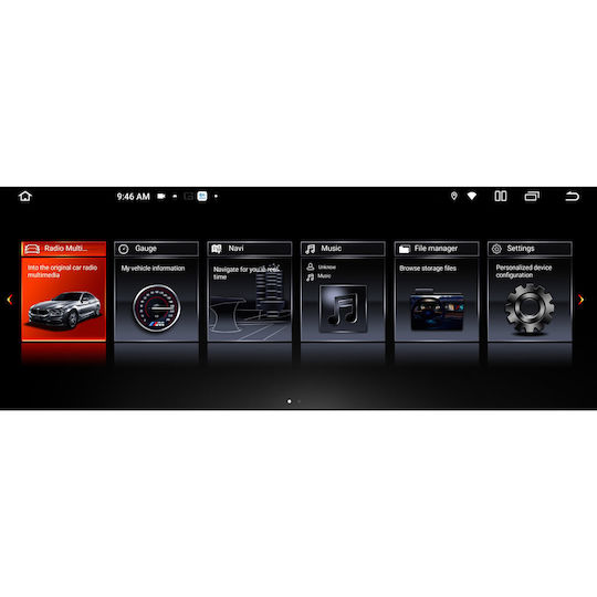 Digital IQ Car Audio System for BMW Series 3 2018-2023 (Bluetooth/USB/WiFi/GPS/Apple-Carplay/Android-Auto) with Touch Screen 12.3"