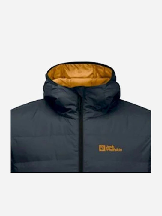 Winter Jacket Puffer Waterproof and Windproof Blue