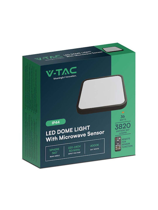 V-TAC Deckenleuchte 101cm Weiß mit Integrierter LED