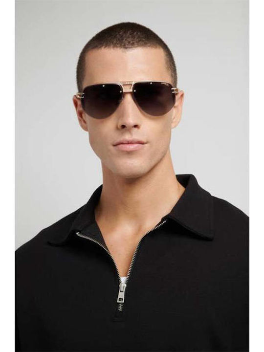 Carrera Men's Sunglasses With Black Metallic Frame And Grey Gradient Lens 1087/S I46/D6