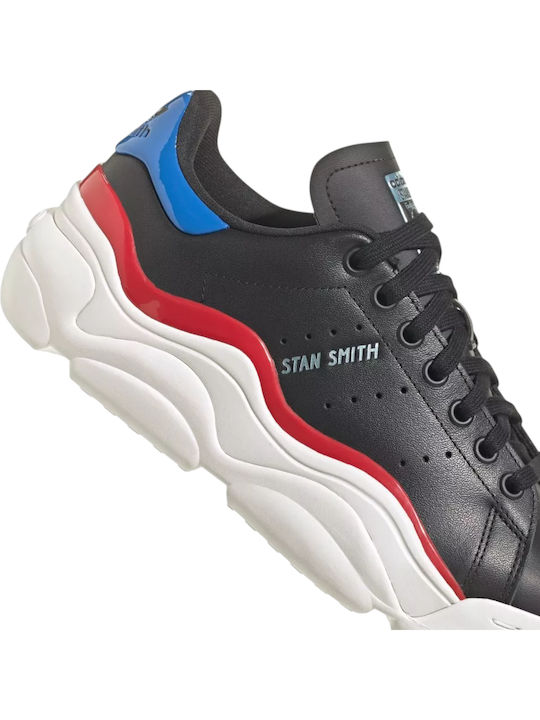 Stan Smith Millencon Femei Sneakers Core Black / Bright Royal / Better Scarlet