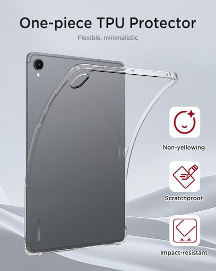 Revomag Flip Cover Rezistentă Transparena (Samsung Galaxy Tab S11 (2025))