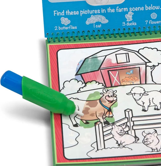 Melissa & Doug Pictură Cu Apă pentru copii de 3+ ani+ ani