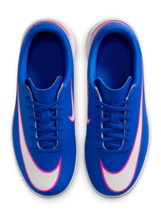 Jr Vapor 16 Club Turf TF Kids Soccer Cleats with Blue Turf Outsole