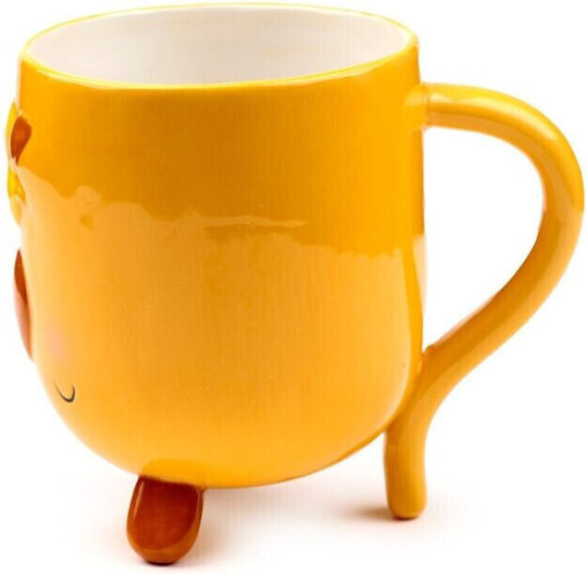 Puckator Upside Down Becher Keramik Braun 550ml