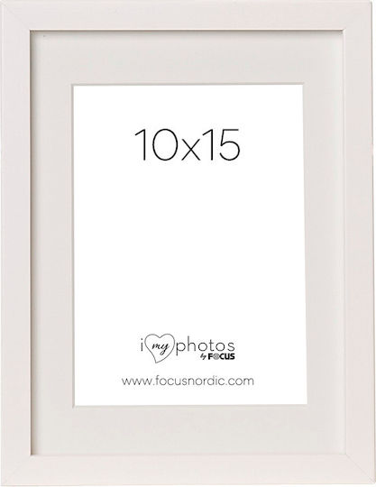 Focus Κορνίζα με Λευκό Πλαίσιο Πλαστική Focus Κορνίζα με Λευκό Πλαίσιο Πλαστική