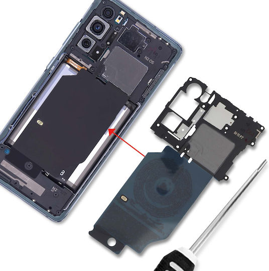 Clappio Cablu Antenă NFC Galaxy S20 FE Încărcare Qi Difuzor Intern Negru