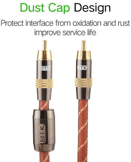 EMK 5m RCA male Cable (PC0769)