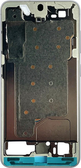 Clappio Central Chassis Galaxy S25 Repair Part Mid-frame Silver