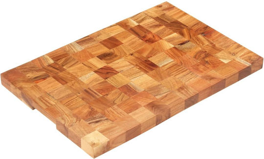 vidaXL Suprafață de Tăiere Lemnoasă Maro 40x30cm 1buc
