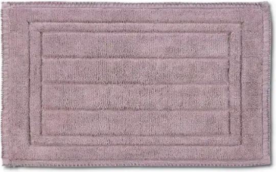 Down Town Home Πατάκι Μπάνιου Βαμβακερό Lilac 50x80εκ.