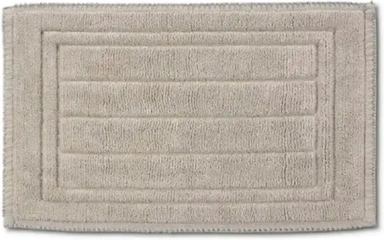 Down Town Home Cotton Bath Mat Beige 50x80cm