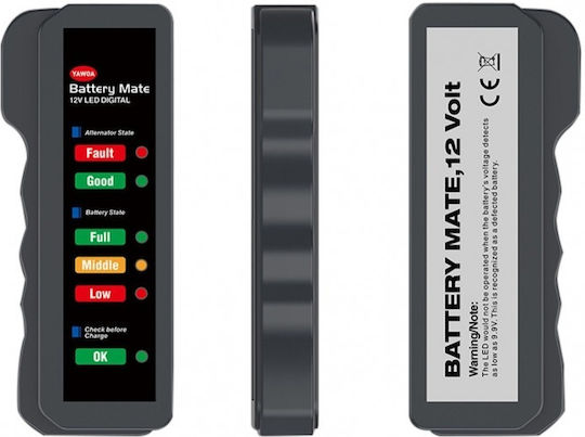 Car Battery Alternator Tester Direct Battery Connection 12v Easy To Use