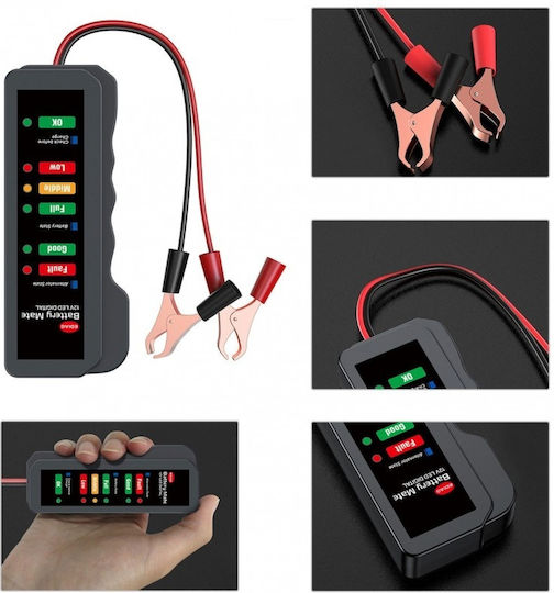 Car Battery Alternator Tester Direct Battery Connection 12v Easy To Use