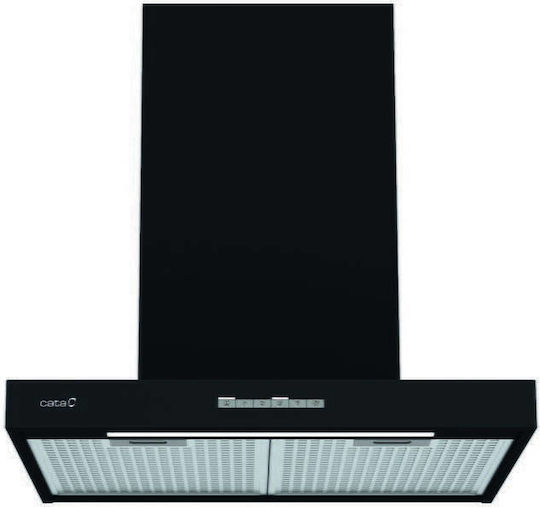 Cata Sygma 6010 BK Απορροφητήρας Καμινάδα 60cm Μαύρος