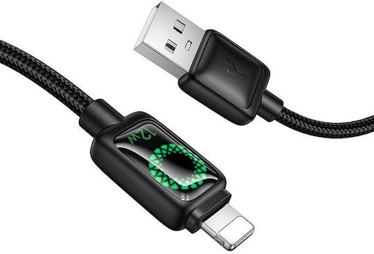Hoco USB-A zu Lightning Kabel 18W Schwarz 1.2m (311835)