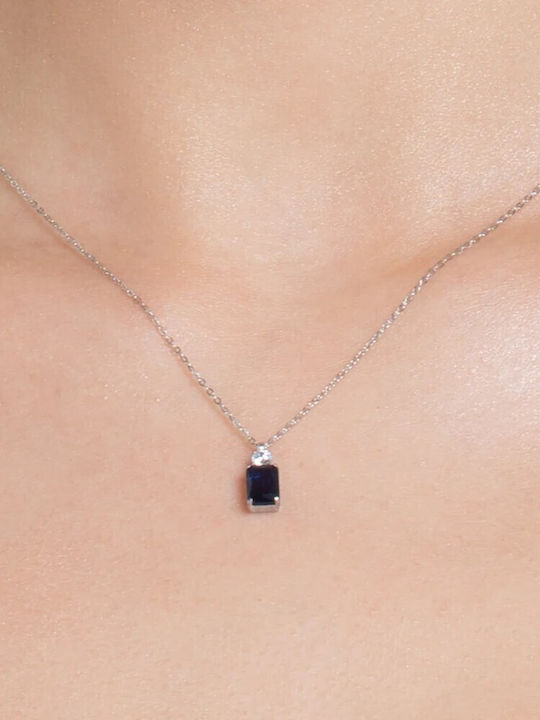 Luca Barra Necklace from Steel