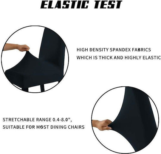 Elastische Abdeckung für Stuhl Orange 1Stück TBD052640501J