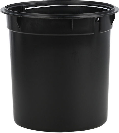 Homely Badezimmer Mülleimer Classic Soft Close 5lt Matt Schwarz