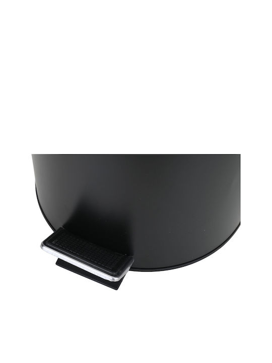 Bathroom Bin Classic Soft Close 12lt Matte Black