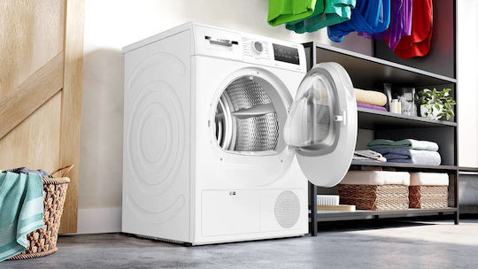 Bosch Serie 4 Στεγνωτήριο 7kg με Αντλία Θερμότητας