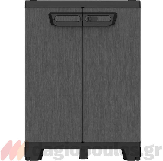 Double Door Wardrobe Plastic 68x39x92cm