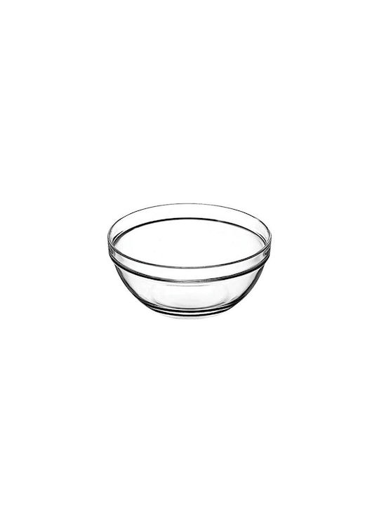 Pasabahce Servierschüssel Rund Glas Transparent mit Durchmesser 9cm