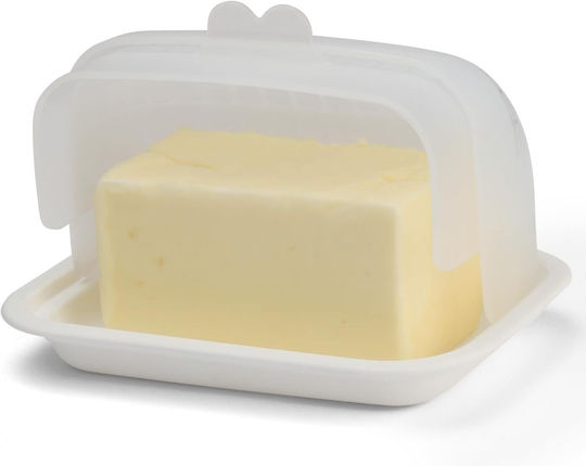Butterdose Kunststoff Weiß 1pcs