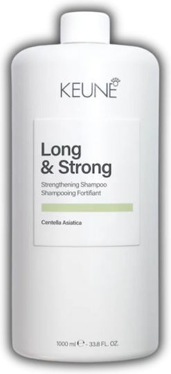 Keune Long & Strong Σαμπουάν Αναδόμησης/Θρέψης για Εύθραυστα Μαλλιά 1000ml
