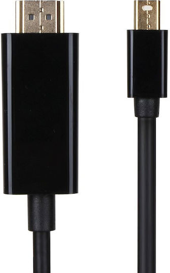 VCOM Cable mini DisplayPort male - mini DisplayPort male 1.8m Black