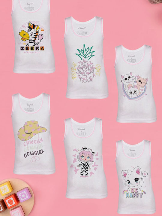 Onurel Set of Kids' Undershirts Multicolored 6pcs