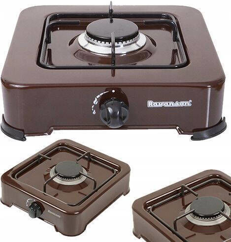 Ravanson Liquid Gas Countertop Single Burner Brown