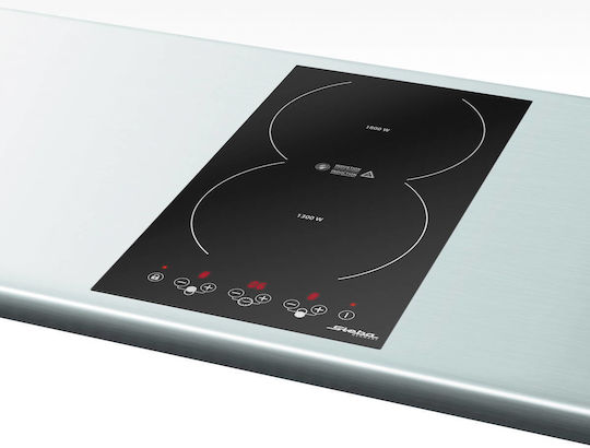 Steba IK 200 Countertop Burner Keramik Double Schwarz